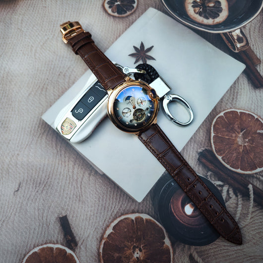 Reloj Automático Tourbillon para Hombre - Movimiento Mecánico de Precisión - Image 30