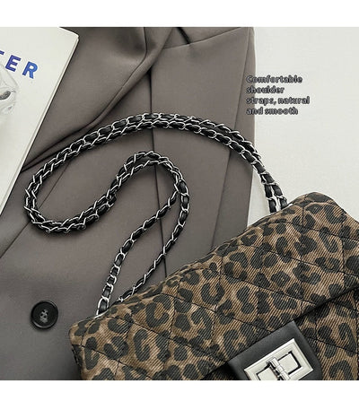 Bolso Bandolera Cuadrado Estampado Leopardo - Image 17