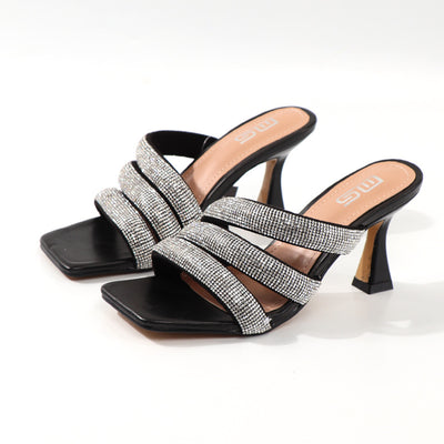 Tacones Altos Brillantes para Mujer - Sandalias Estileto Cómodo para Fiesta - Image 7