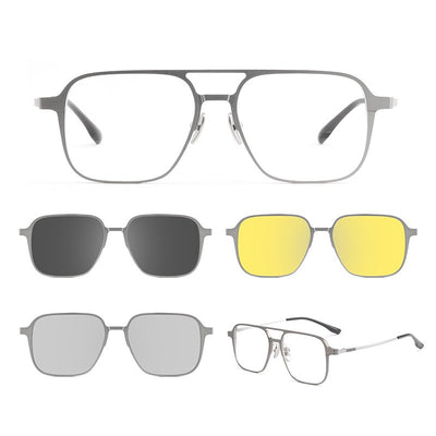 Gafas de Visión Nocturna Polarizadas con Doble Lente Magnética - Image 5