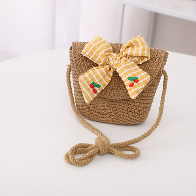 Conjunto Infantil de Bolsa y Sombrero de Paja para el Sol - Image 6