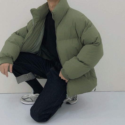 Abrigo de Algodón Suelto para Parejas - Chaqueta Casual de Invierno Unisex - Image 5