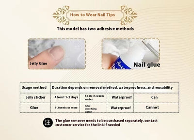 Uñas Postizas Profesionales Reforzadas de Larga Duración - Image 8