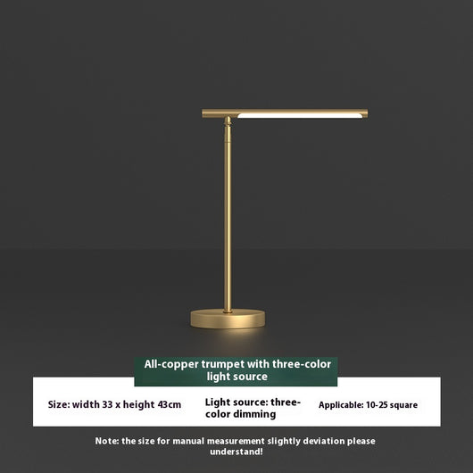 Lámpara de Mesa Articulada en Latón - Diseño Minimalista de Lujo - Image 8