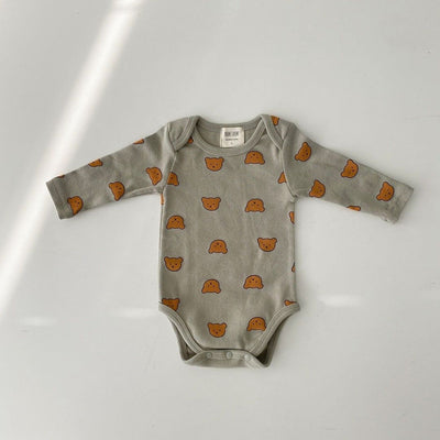 Conjunto Casual de Ropa Infantil con Estampado de Osito - Image 6