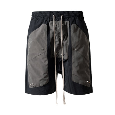 Shorts Casuales Holgados para Hombre con Parches Contrastantes - Image 14