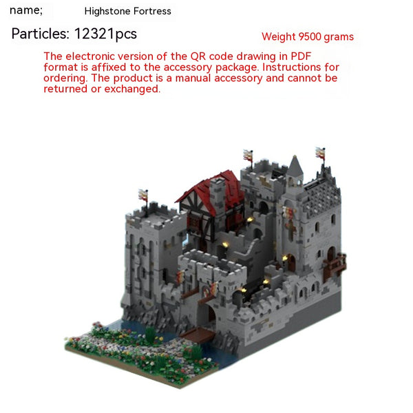Castillo del Reino León - Bloques de Construcción Plásticos