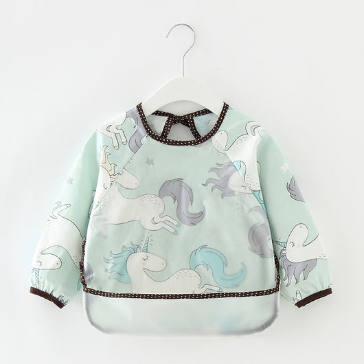 Babero Impermeable de Algodón para Bebé - Delantal Protector Infantil - Image 13