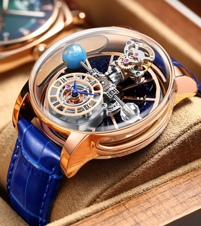 Reloj de Cuarzo para Hombre con Diseño Calado - Image 5