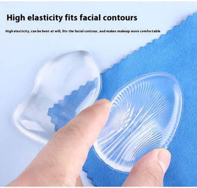 Esponja de Silicona Gota de Agua Transparente para Maquillaje - Image 7