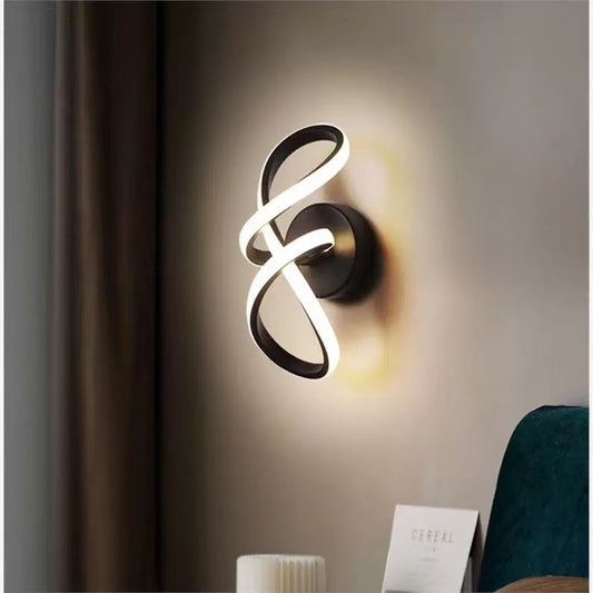 Lámpara de Pared Nórdica Minimalista para Mesita de Noche