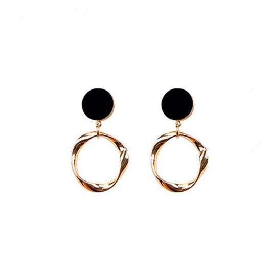 Aretes de Aro Blanco Pequeño - Diseño Minimalista Elegante - Image 7