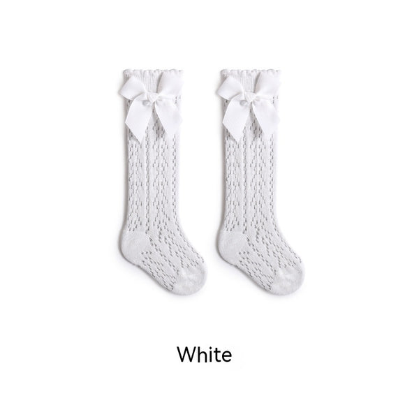 Calcetines Altos de Malla para Bebé - Colección Primavera Verano Estilo Coreano - Image 6