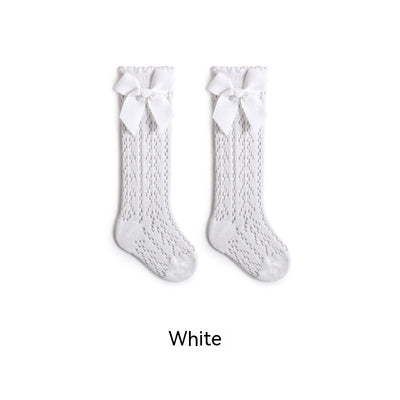 Calcetines Altos de Malla para Bebé - Colección Primavera Verano Estilo Coreano - Image 6