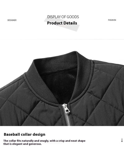 Chaqueta de Invierno Acolchada Talla Grande para Hombre - Image 15