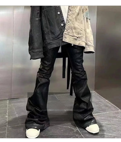 Jeans Acampanados Unisex con Cordón Trasero - Image 10