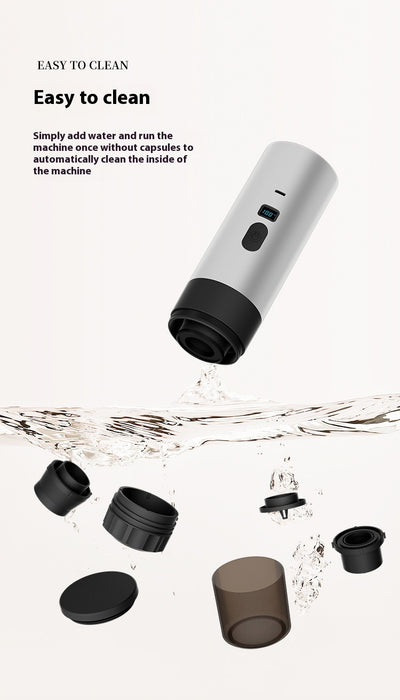 Cafetera Cápsula Portátil Automática con Calentamiento Inalámbrico - Image 12