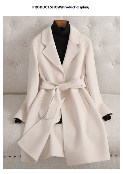 Abrigo de Cachemira Reversible para Otoño e Invierno - Image 20