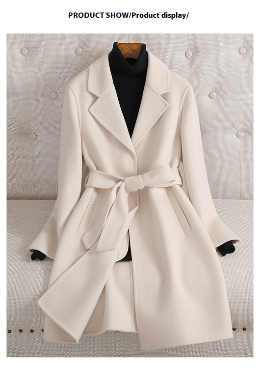 Abrigo de Cachemira Reversible para Otoño e Invierno - Image 20