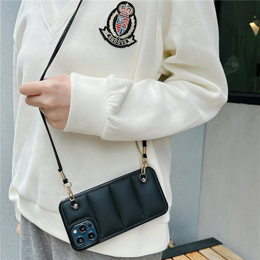 Funda para Celular con Correa Messenger y Protección Acolchada