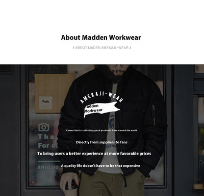 Chaqueta Piloto MA1 Retro Americana Madden Workwear - Image 12