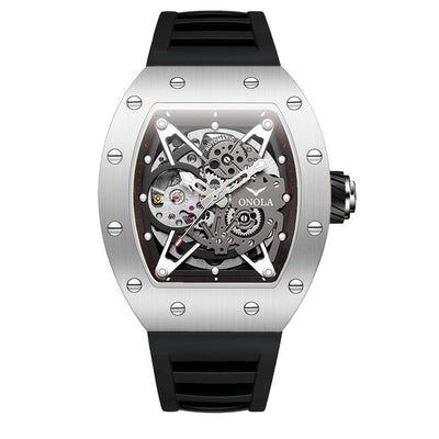 Reloj Deportivo Automático con Banda de Silicona para Hombre - Image 6