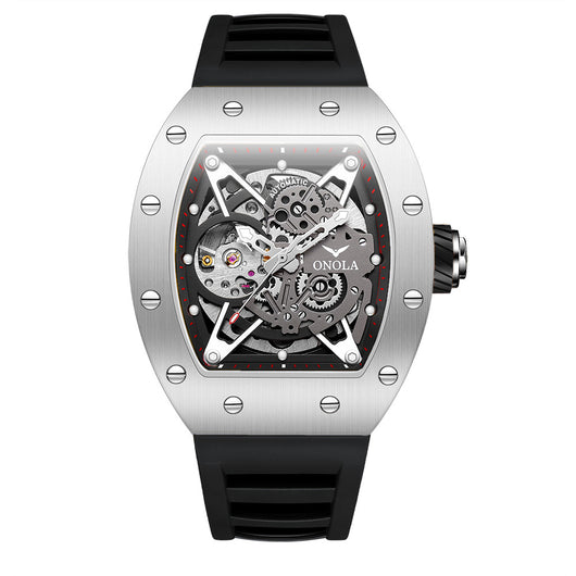 Reloj Deportivo Automático con Banda de Silicona para Hombre - Image 6