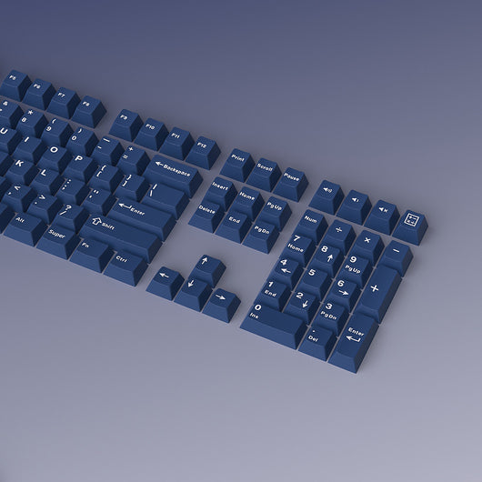 Keycap Grabado en PBT Bicolor Azul con Altura Personalizada - Image 11