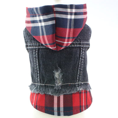 Chaleco Denim Cuadrille para Perros Bichón, Teddy y Bulldog - Image 9