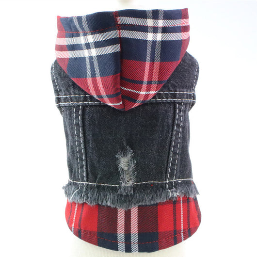 Chaleco Denim Cuadrille para Perros Bichón, Teddy y Bulldog - Image 9