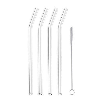 Pajitas de Vidrio Reutilizables para Té de Burbujas y Bebidas Frías - Image 14