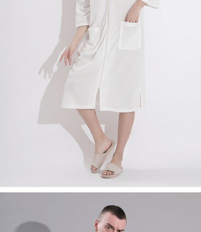 Bata Suelta Talla Grande Estilo Japonés y Coreano para Dormir - Image 35
