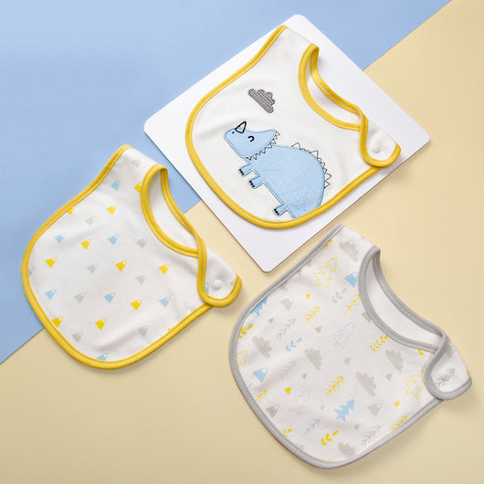 Babero de Algodón Estampado Impermeable para Bebé - Image 14