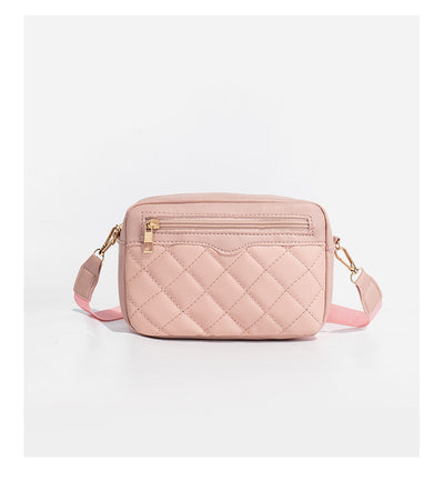 Bolso Bandolera Cuadrado Pequeño con Bordado y Tirador Lateral para Mujer - Image 15