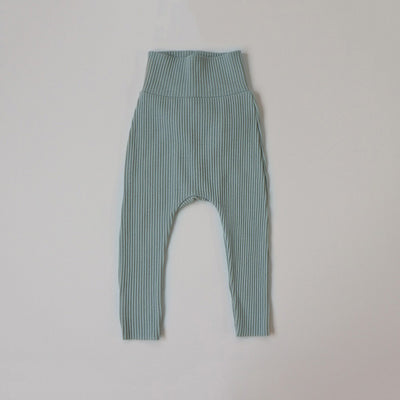 Leggings de Cintura Alta para Niñas - Colores Sólidos - Image 6