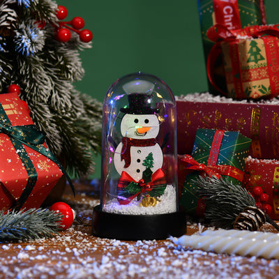 Árbol de Navidad LED con Pantalla de Cristal y Flores Decorativas - Image 22