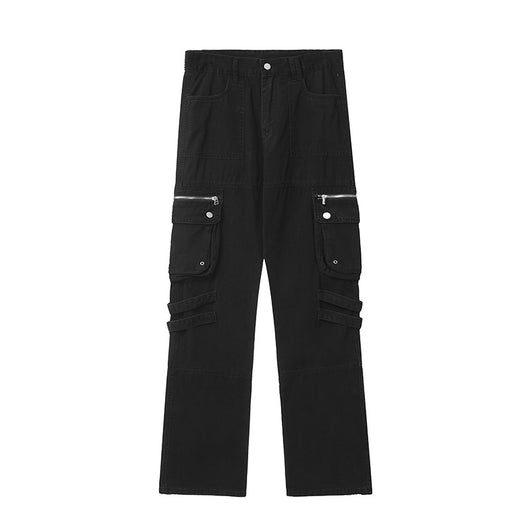 Pantalones Casuales Multicolor de Cintura Media para Hombre - Image 12