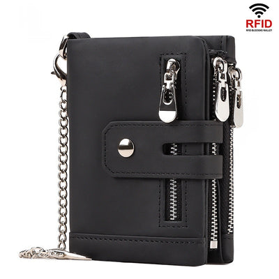 Billetera Trifold Multicolor para Hombre - Diseño Personalidad - Image 6