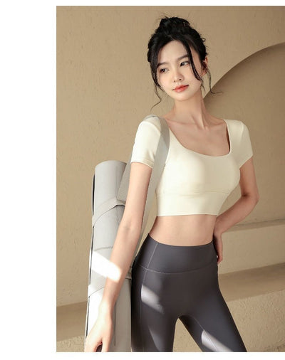 Camiseta Manga Corta para Mujer con Refuerzo de Pecho - Image 13
