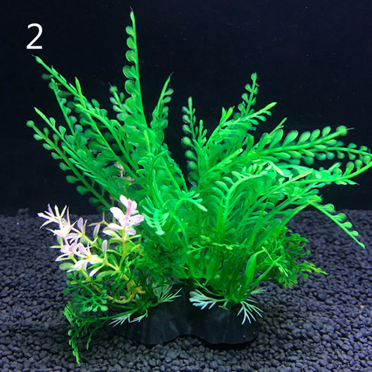 Plantas Acuáticas Artificiales para Acuarios - Decoración de Paisaje en Miniatura - Image 14