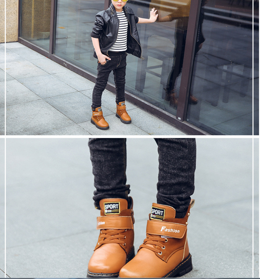 Zapatos Cálidos para Niño en Algodón con Forro de Terciopelo - Image 2