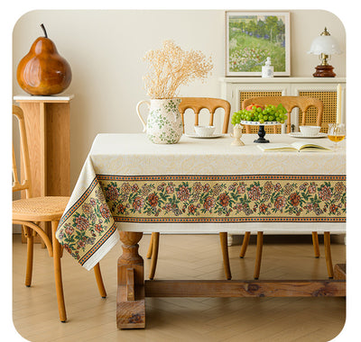 Mantel Rectangular para Mesa de Centro - Diseño Atmosférico en Tela - Image 16