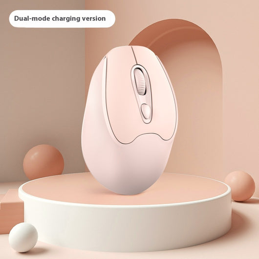 Ratón Inalámbrico Dual Bluetooth con Carga Silenciosa para Oficina y Juegos - Image 19
