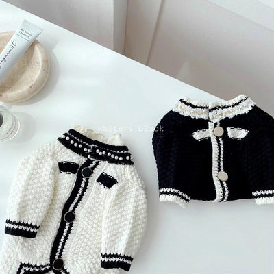 Suéter para Perro Estilo Coreano con Cuello de Perlas - Image 12
