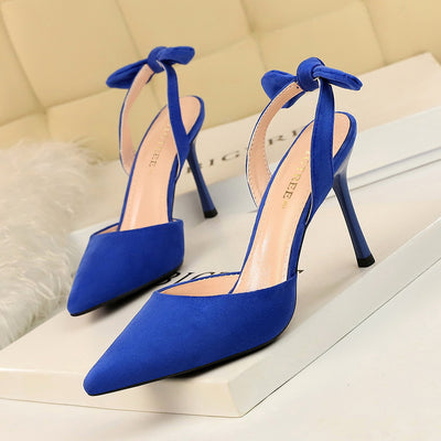 Sandalias con Tira Trasera y Moño Pequeño - Image 11