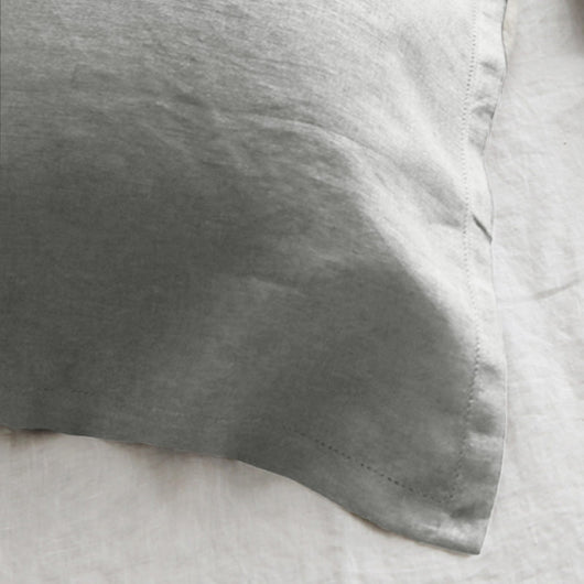 Toalla Almohada de Lino Puro Transpirable Color Liso Premium - Image 14