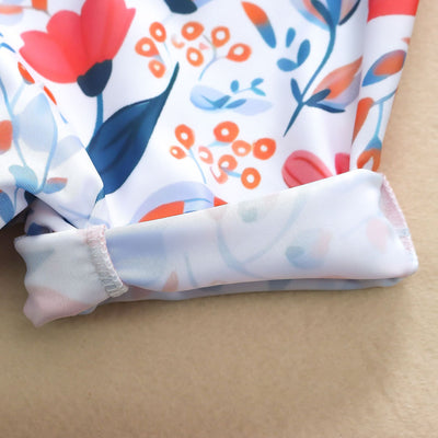 Traje de Baño Estampado Flores para Niña - Image 17
