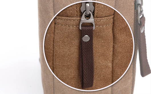 Bolsa Mensajera de Lona para Hombre - Diseño Moderno de Un Hombro - Image 18