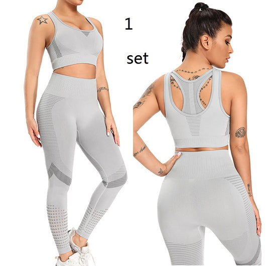 Leggins Deportivos de Cintura Alta con Malla Transpirable de Secado Rápido - Image 13