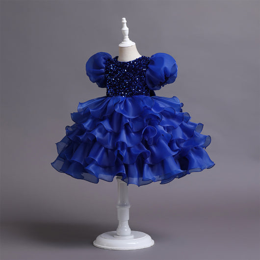 Vestido Tutú Princesa para Fiesta de Cumpleaños Infantil - Image 18